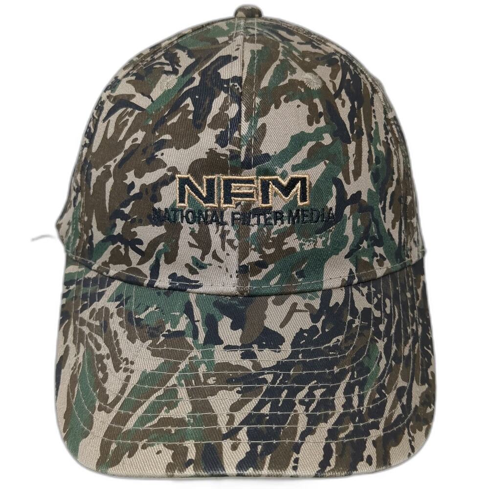 Cobra Baseball Cap Green Brown Black One Size Tiger Stripe Camo NFM Logo Hat